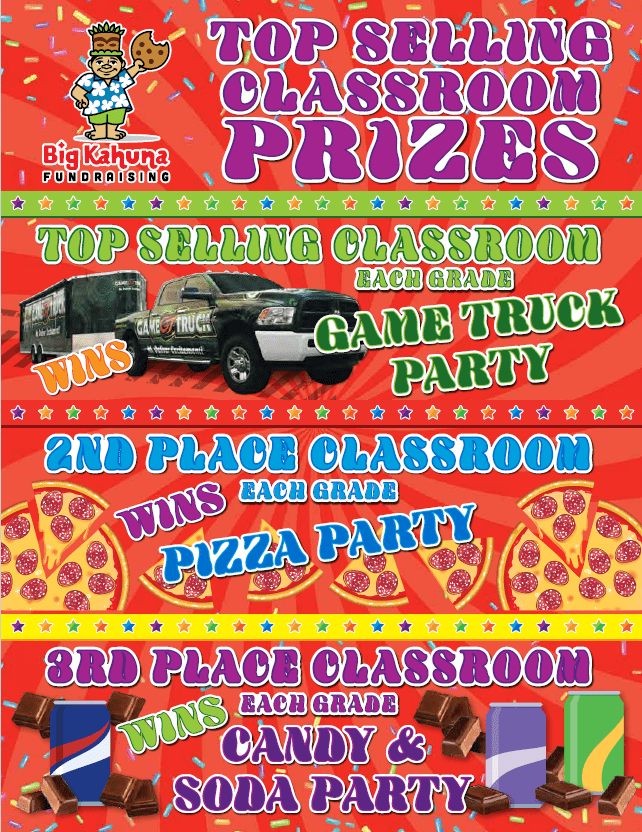 Dollar 2 Top Selling Classroom Prize Flyer