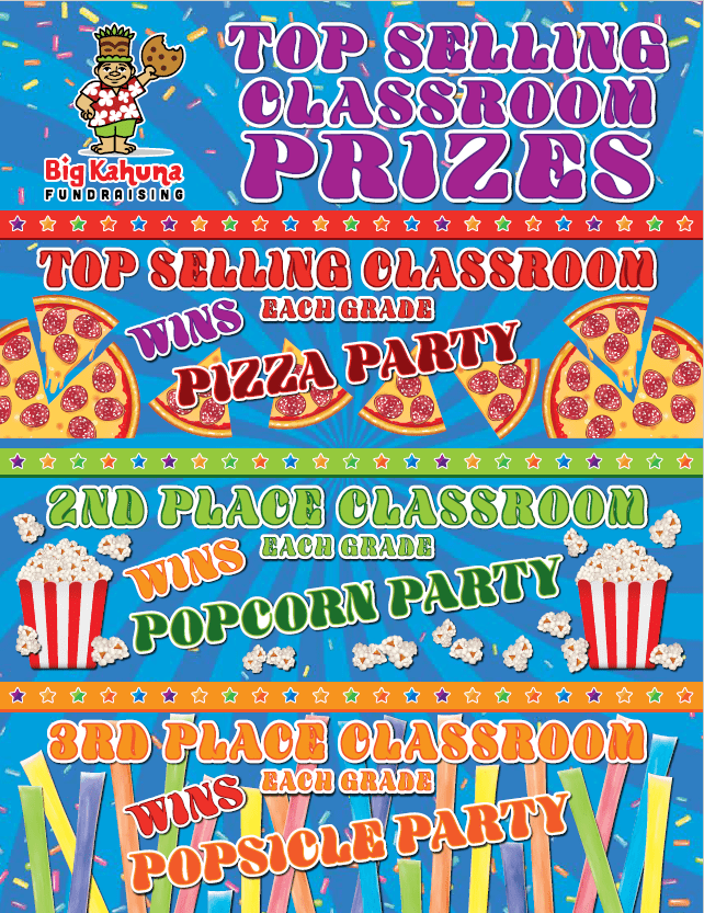 Top Selling Classroom Pizza Party Flyer